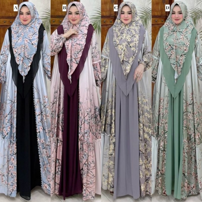 Karimah Set Series Dress Syari by Nabil Mnabil