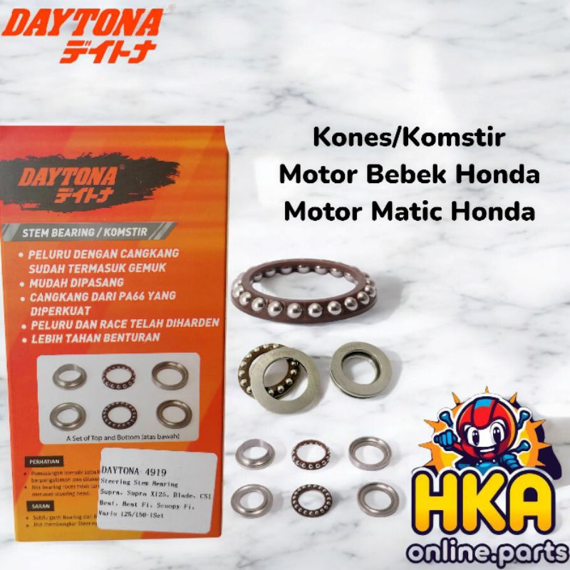 Daytona Komstir / Kones Beat Scoopy Vario PCX ADV Genio Grand Supra X Lama 125 Legenda Karisma Revo 