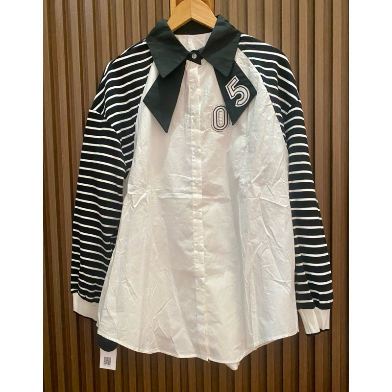 Kemeja Kombinasi brand Chani Original BKK/Bangkok