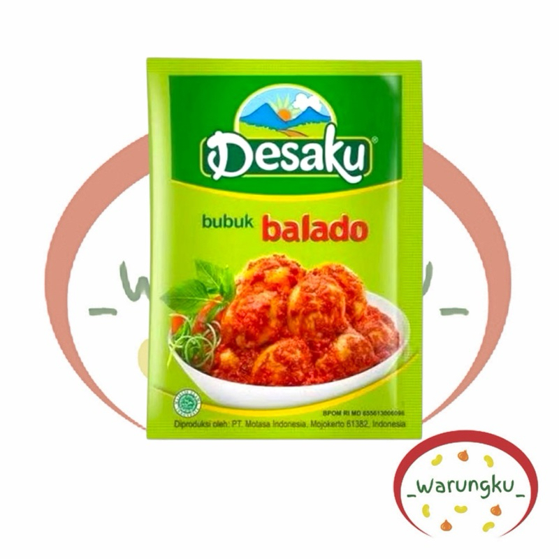 

DESAKU Bubuk BALADO 1pcs Bumbu Masak Instan