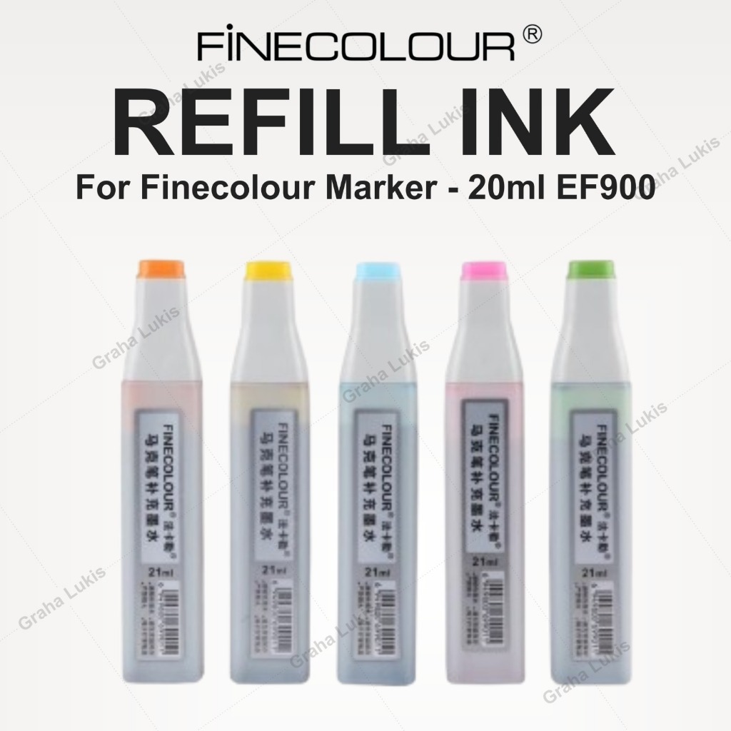 

RB Refill Finecolour isi 20ml EF900 / Isi Ulang Fine Colour 20ml