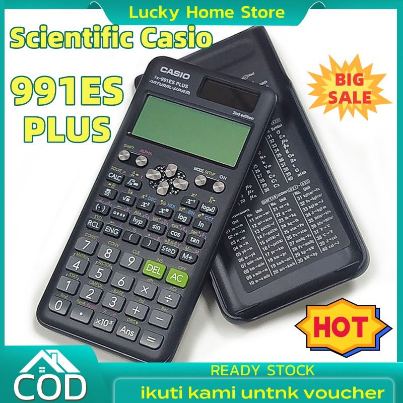 

Kalkulator Scientific Casio ilmiah 991ES-Plus Kalkulator Casio Scientific Calculator Casio Scientific