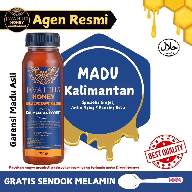 

Java Hills Honey Madu Kalimantan Forest Asli Murni Premium Bisa COD Bayar Ditempat