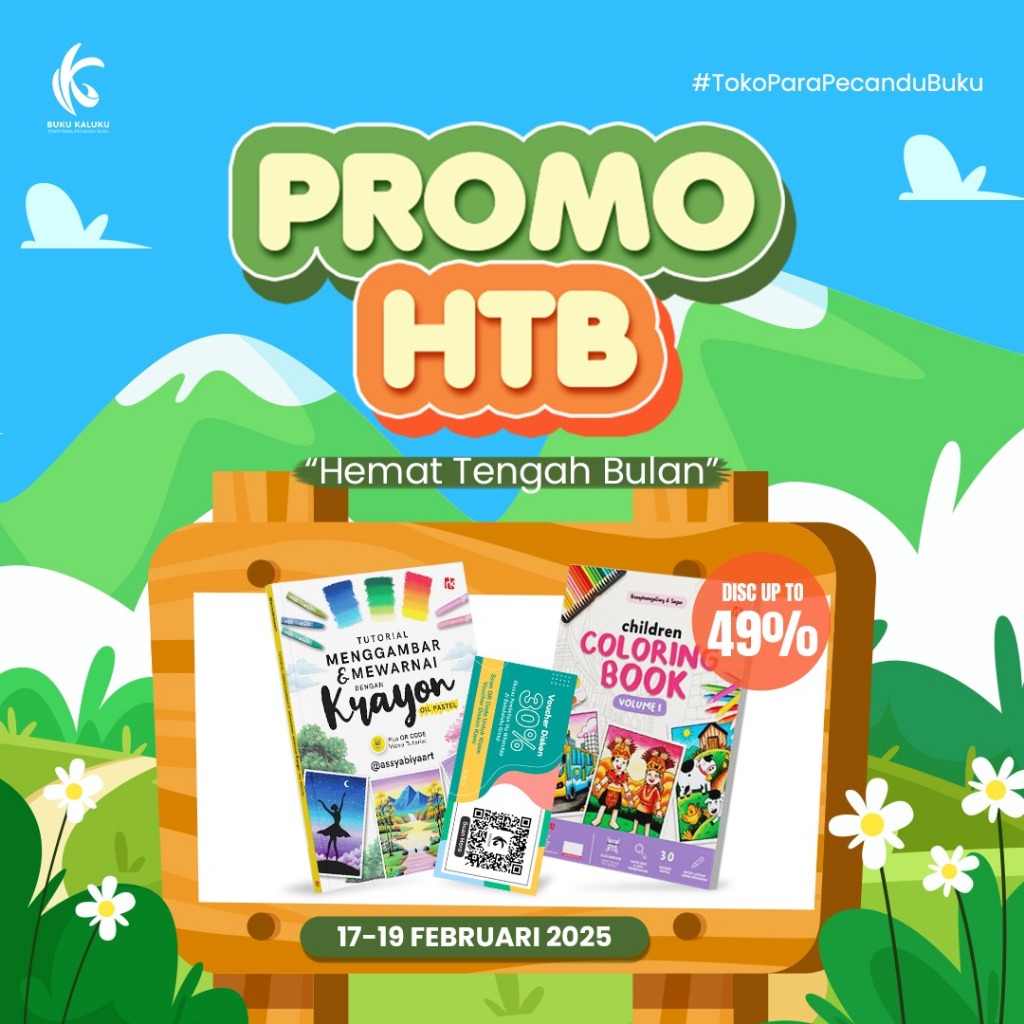 [ Promo HTB ] Buku Anak -  Coloring Sheet 50 Best Sketch - Assyabiyaart - Buku Kaluku
