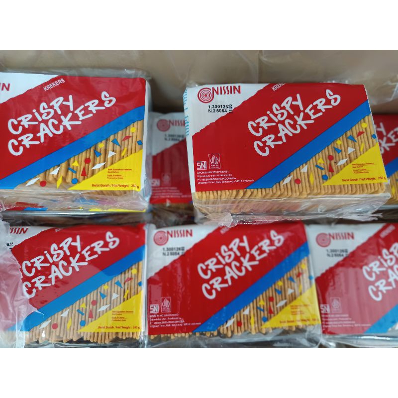 

NISSIN CRISPY CRACKERS 250 GR
