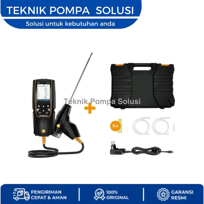 Newest version testo 310 II portable digital flue gas analyzer, O2, CO, CO2 flue gas analyzer testo 