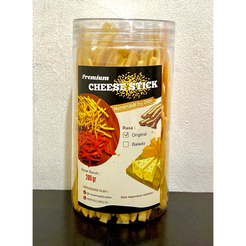 

Cheese Stick Homemade By Dian - Original (280gr)