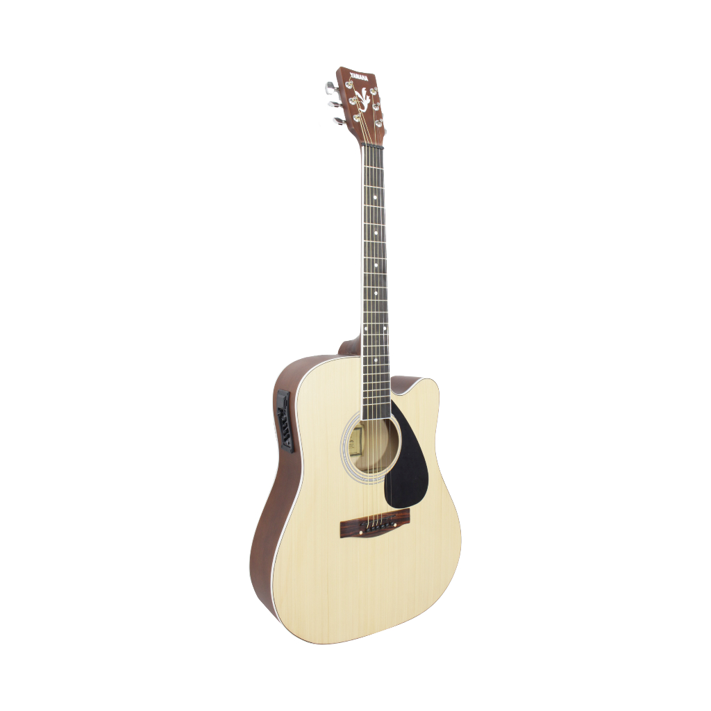 Gitar Akustik Elektrik Merk Yamaha Natural Tipe F1000 Sunkay Senar String Trusrod Equalizer Eq-7545