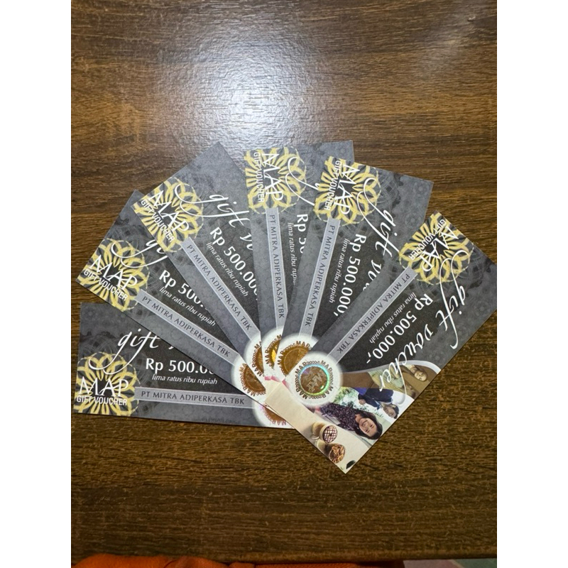 MAP Gift Voucher Rp 500.000