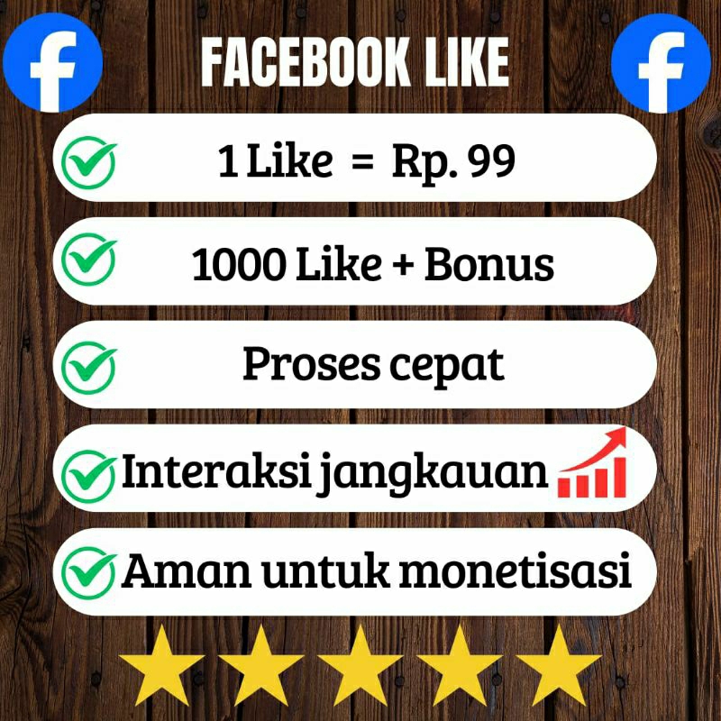 Like Facebook Pro Permanen Rekomendasi