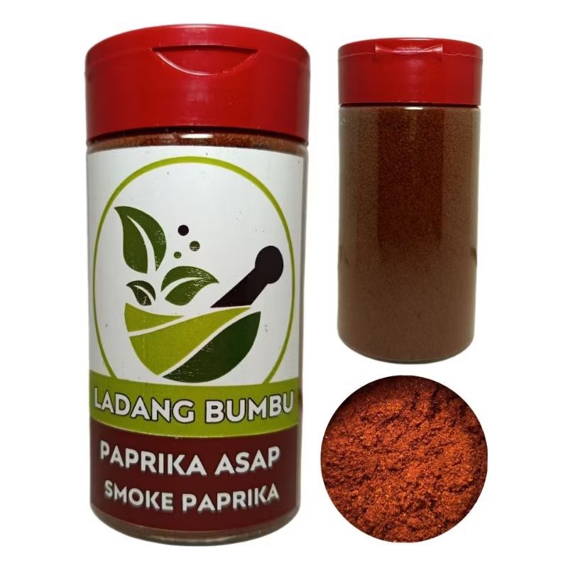 

paprika asap bubuk / smoke paprika powder / paprika / bell pepper / bumbu masak / rempah masak