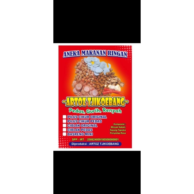 

Basreng Artozz 250gr