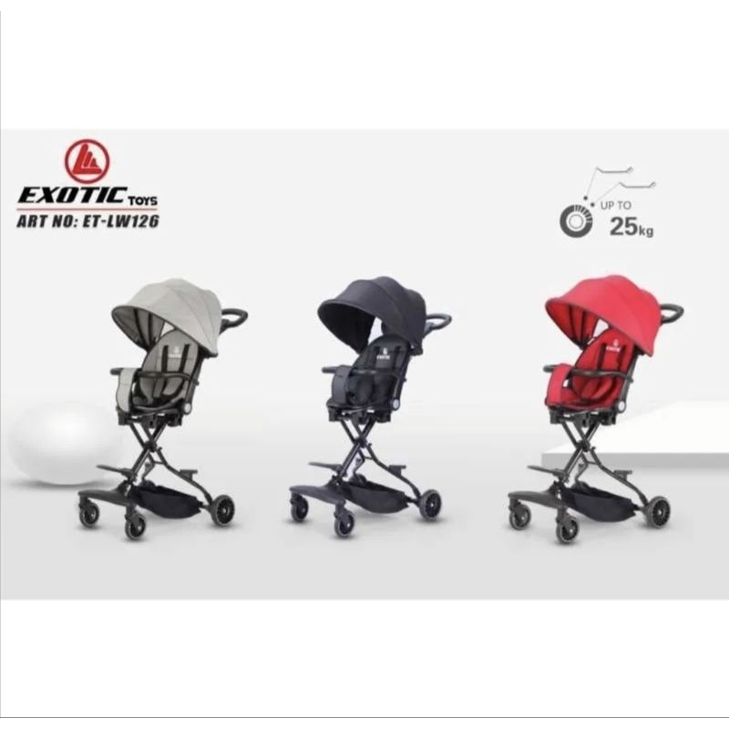 EXOTIC | EXOTIC LW 126 STROLLER TRYCLE | STROLLER TRIKE | TRIKE MURAH | TRYCLE MURAH