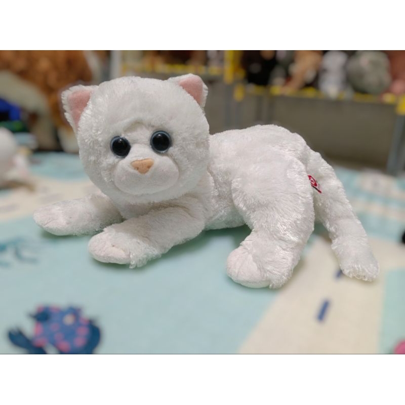 BONEKA HEWAN BONEKA KUCING BONEKA CAT BONEKA PUTIH BONEKA LEMBUT