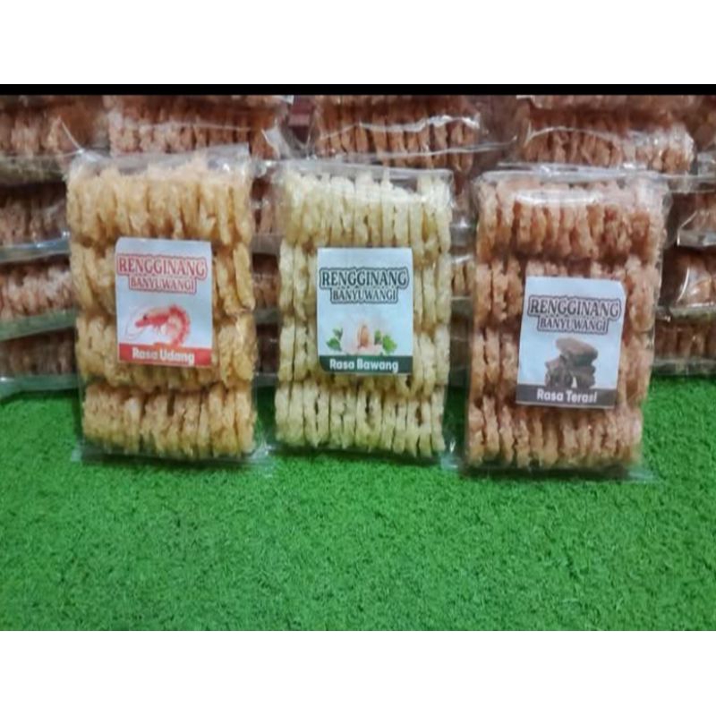 

produk iii Renginang asli isi 48pcs original terasi udang di goreng langsung ngembang
