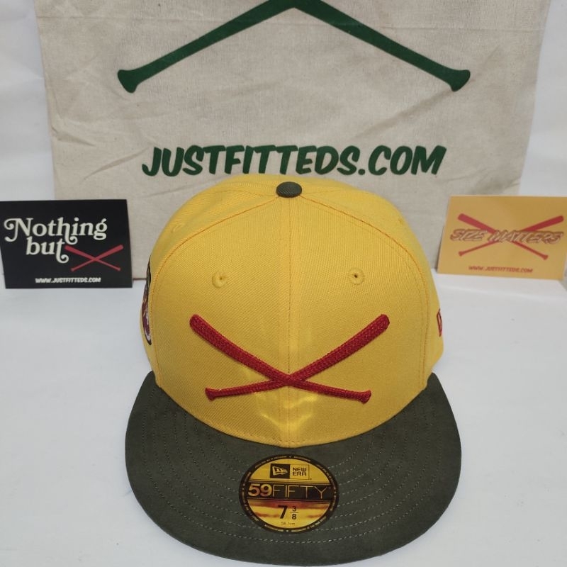 Topi JustFitteds Crossed Bats New Era 59FIFTY 15th Anniversary Edition