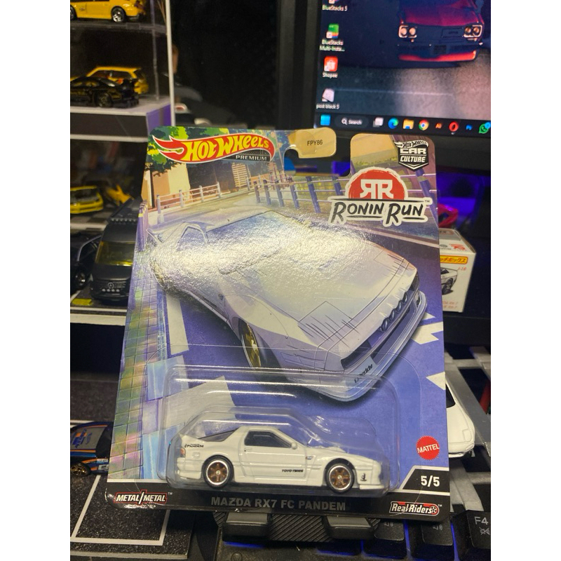 hotwheels premium mazda rx7 FC pandem
