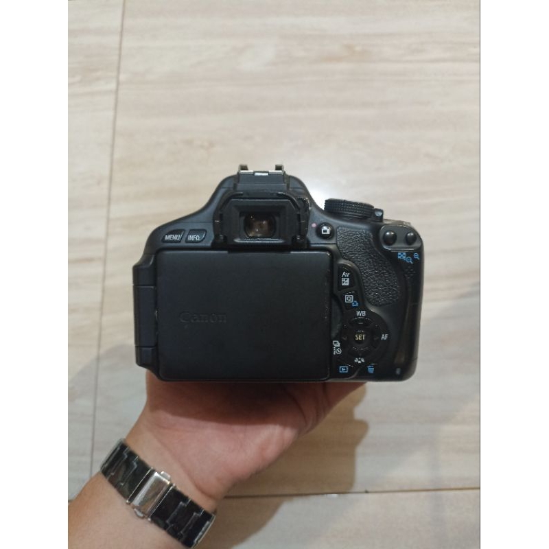 Kamera Second Canon 600D+Lensa Fix 50mm STM Paket Bokeh