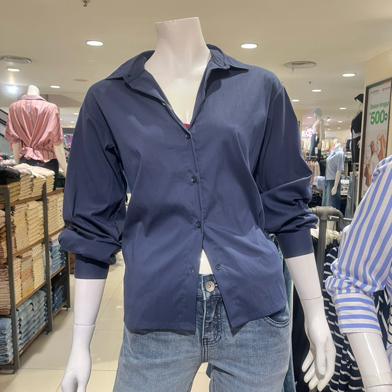 LOGO JEANS KEMEJA WANITA NEW ARRIVAL