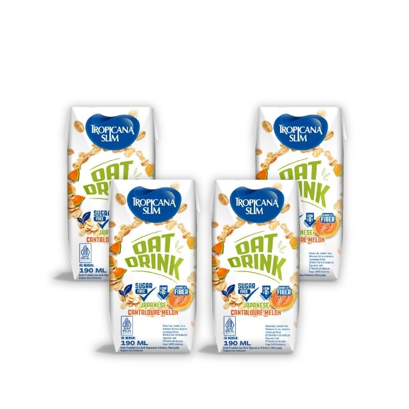 

TROPICANA SLIM JAPANESE CANTAULOPE MELON ISI 4 PCS