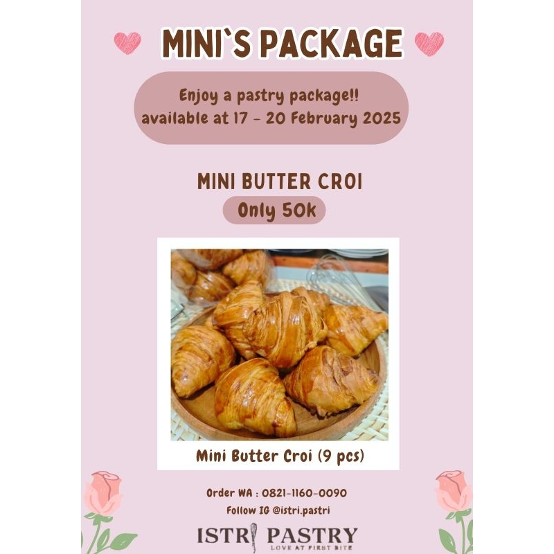 

MINI BUTTER ORI CROISSANT