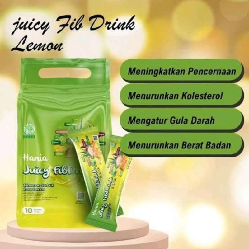 

hania juicy fibdrink lemon HNI