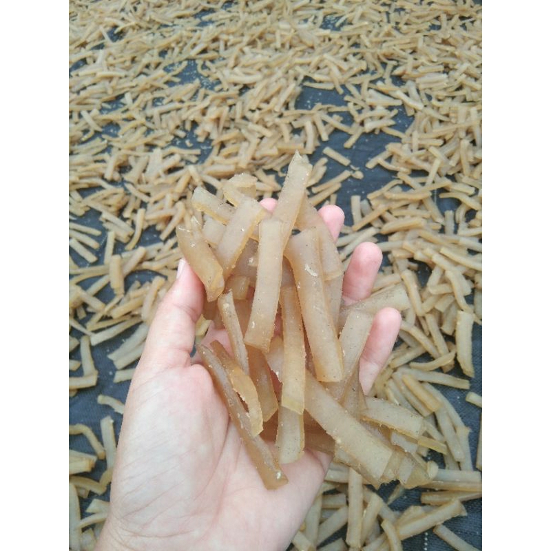 

Kerupuk Rambak Jari mentah kemasan 5 kg