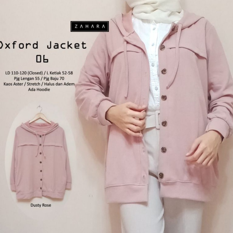 Modern Jacket Hoodie Jaket Basic Polos Panjang Wanita  Jaket Cardi Full Kancing Aktif Tebal Adem Cas