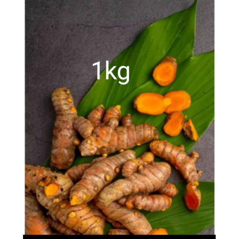 

kunyit segar 1kg hasil dari kebun