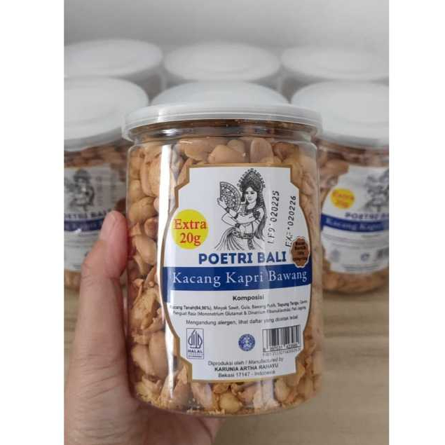 

KACANG BAWANG BALI ORIGINAL POETRI BALI | KACANG KAPRI BAWANG BALI