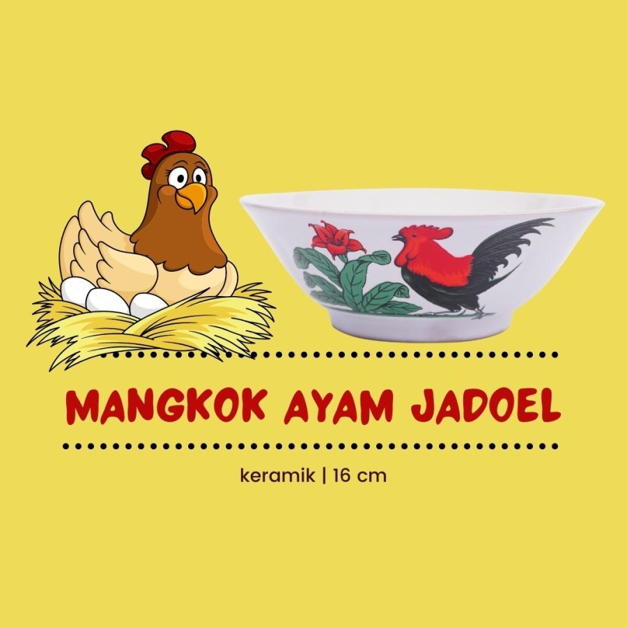 LUCKY FiNE Mangkok Ayam Jadoel | Mangkok Ayam Jadul | Mangkok Ayam Bakso | Mangkok Ayam Tebal | Mang