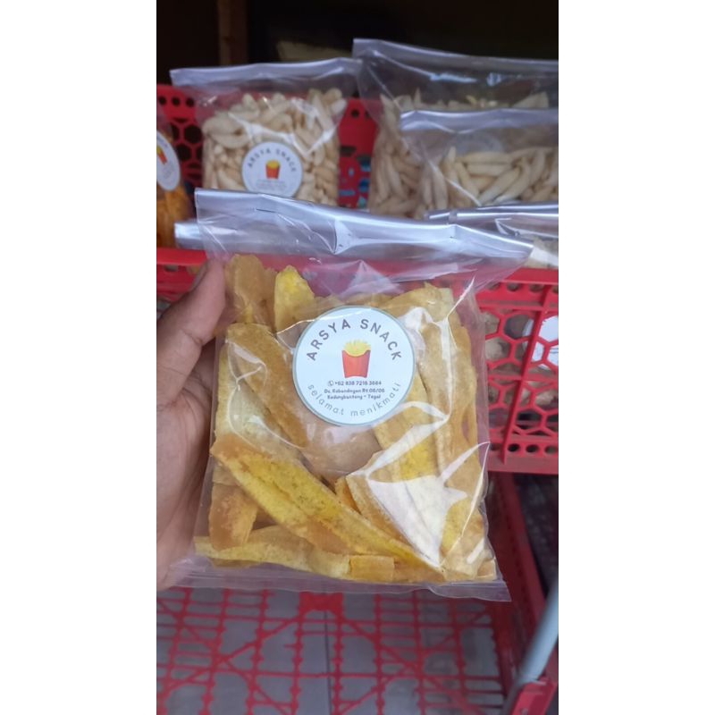 

Keripik Pisang gurih renyah