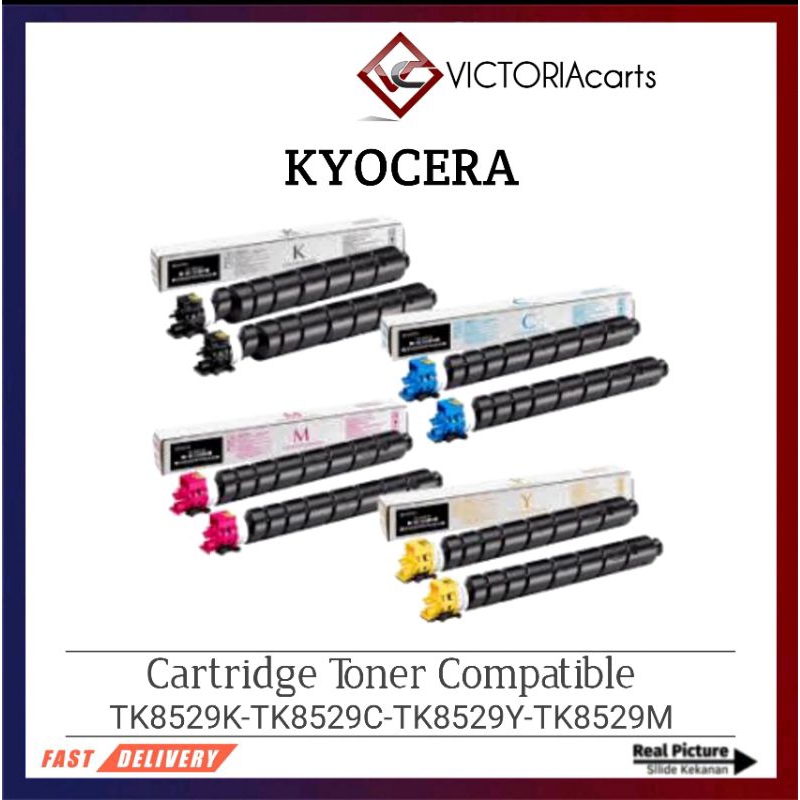 Cartridge Compatible KYOCERA TK-8529K TK-8529C TK-8529Y TK-8529M