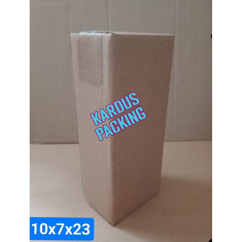 

kardus packing uk 10x7x23 kadus kecil kadus polos