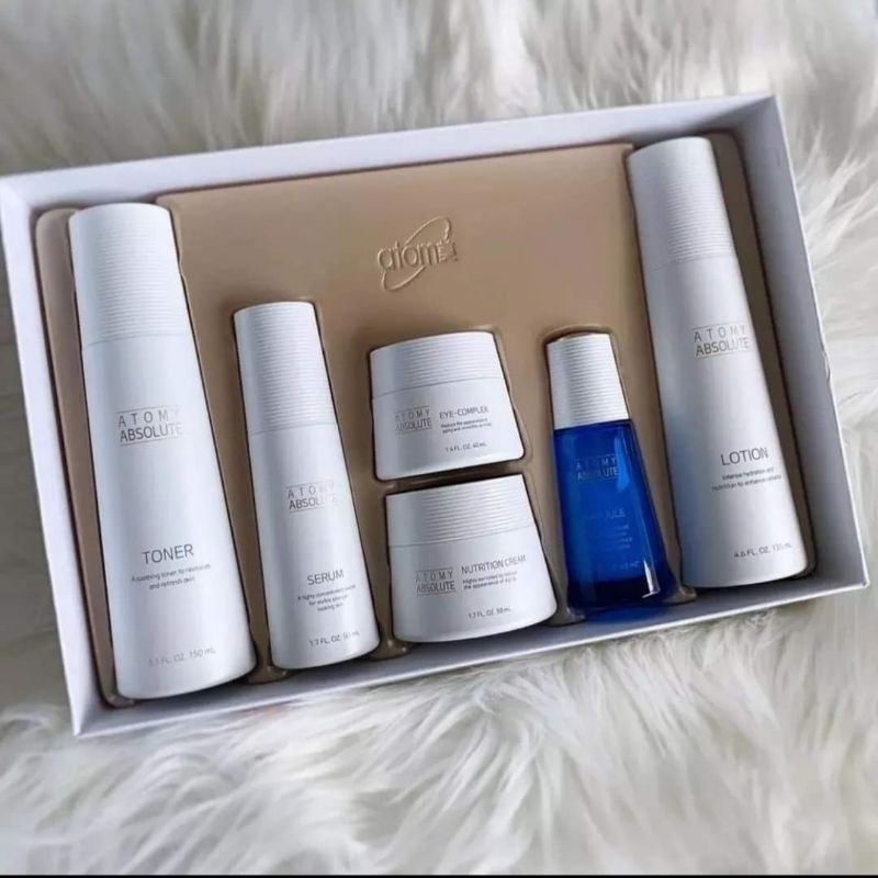 ATOMY SKINCARE ABSOLUTE CELLACTIVE SKIN CARE / Luminesce Set 6 item