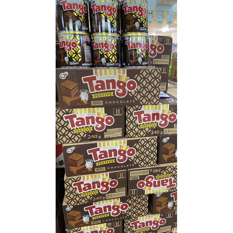 

Tango Wafer Chocolate Klg 240g Kemasan 1 dus isi 6 klg