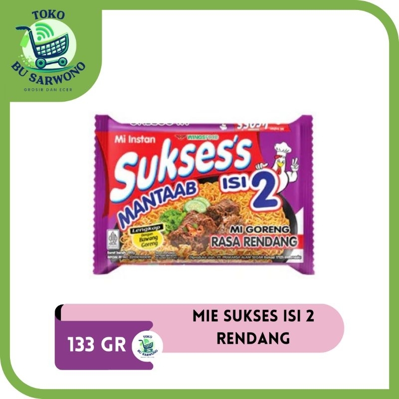 

SUKSES ISI 2 RENDANG GORENG 133 GRAM | SARIMI SUKSES ISI 2 RENDANG GORENG