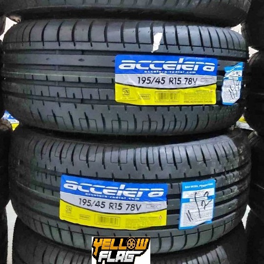 Ban Mobil Ceper Ring 15 195/45 Merek Accelera Phi-R 195 45 R15 Sigra Sirion Karimun Brio Mirage