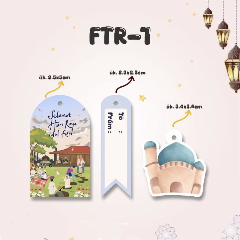 

Hang Tag IDUL FITRI LEBARAN Bentuk