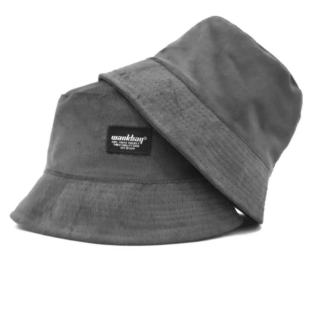 Topi Bucket distro/ Bucket hat kourduroy branded
