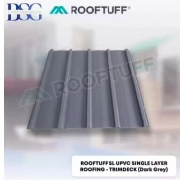 Atap rooftuff uPVC Single Layer trimdeck