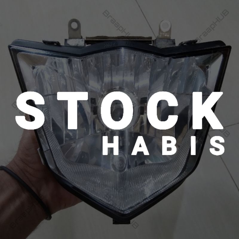 REFLEKTOR LAMPU DEPAN YAMAHA WR 155 (BEKAS)