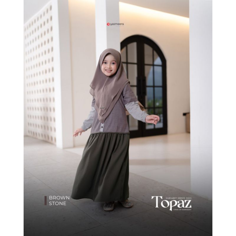 gamis topaz kids by yasmeera