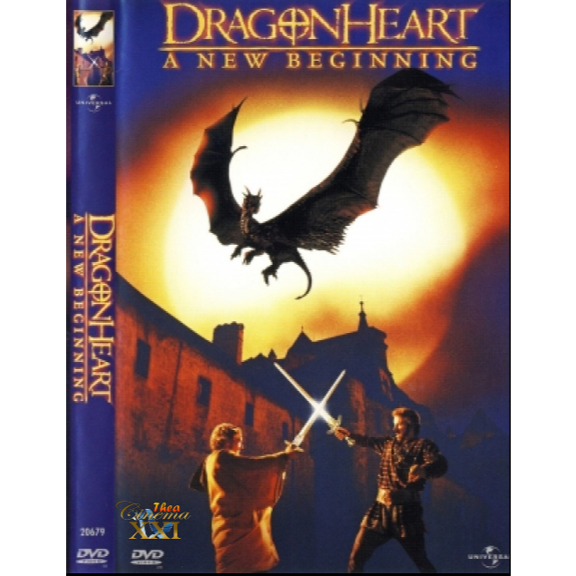 Kaset DVD Movie Box Office :  Dragonheart A New Beginning (2000)