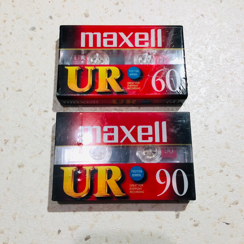 Kaset Pita Kosong MAXELL UR60 & UR90 - Kaset Pita Original