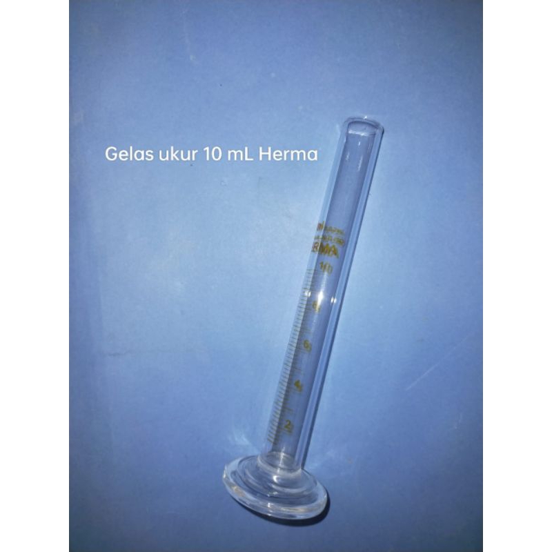 Gelas Ukur 10 mL Herma (preloved)