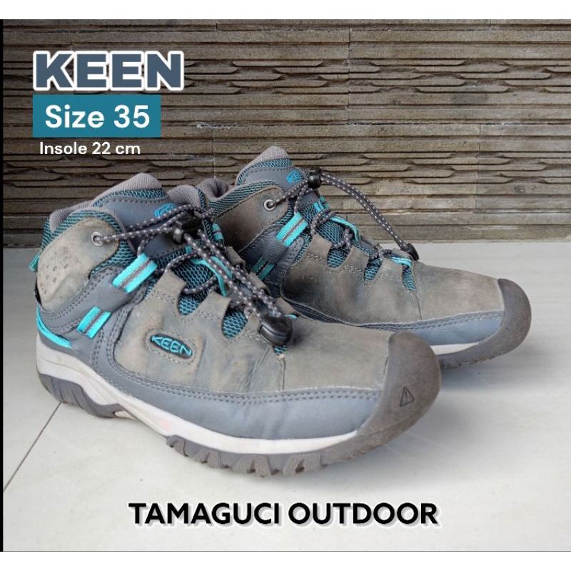 Sepatu Gunung Outdoor Keen Second Size 35/22cm Original