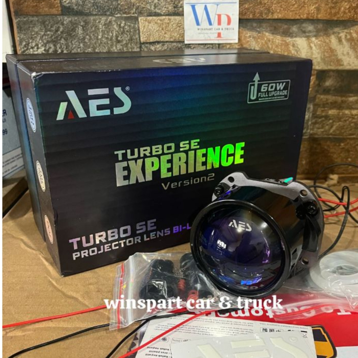 Bi-LED 2.5" AES Turbo SE Experience 2,5" Upgrade VERSION 2 | LED Projector Turbo SE 2,5 inch | Biled