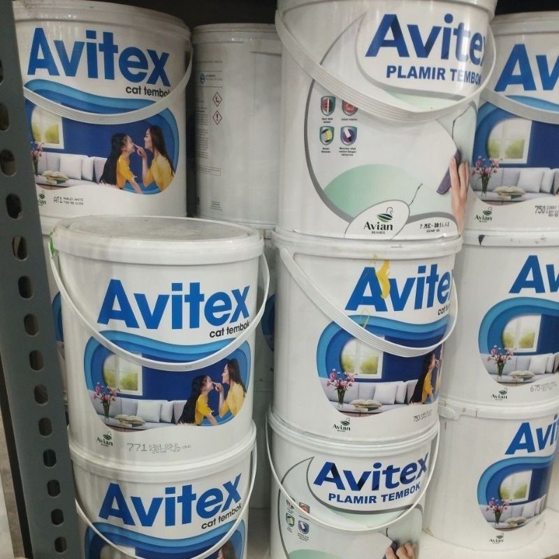 cat tembok avitex