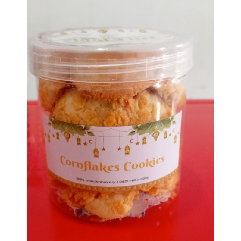 

(EKONOMIS) CORN FLAKES COOKIES KUE KERING LEBARAN